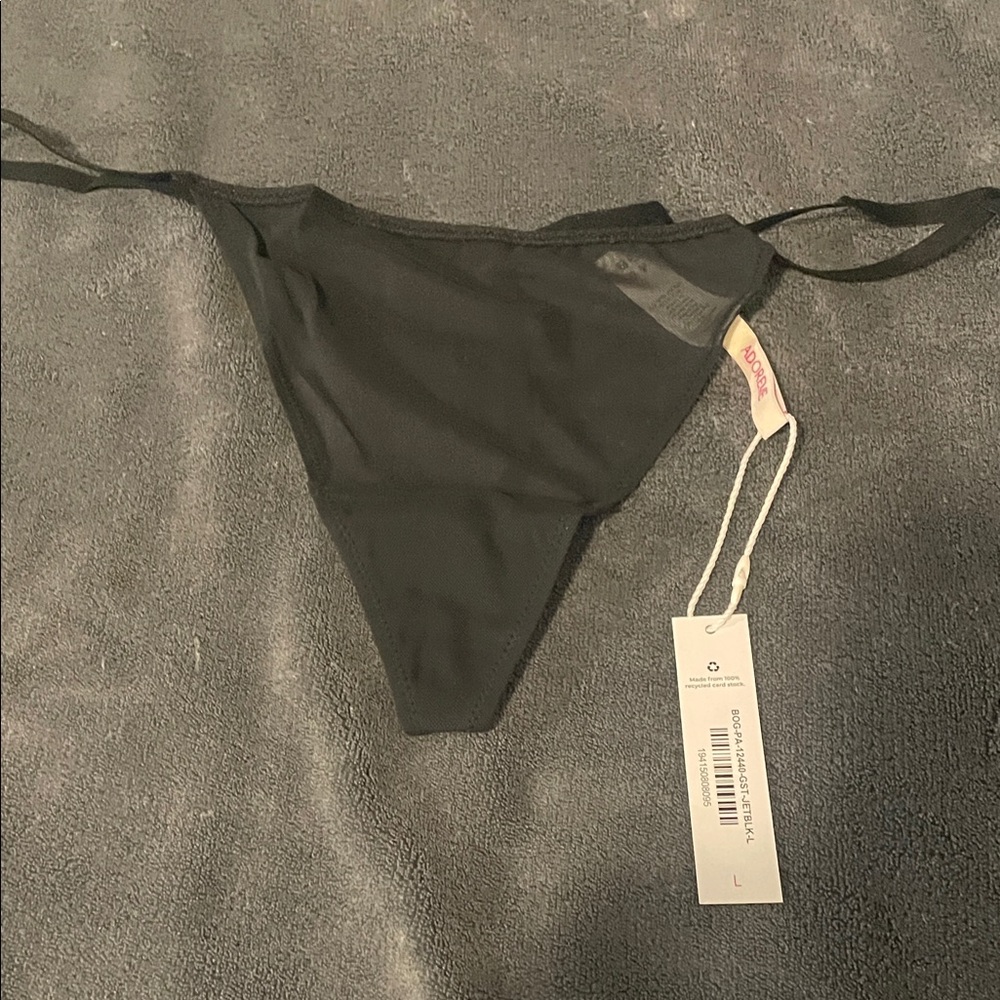 Adore Me Black Panties g string